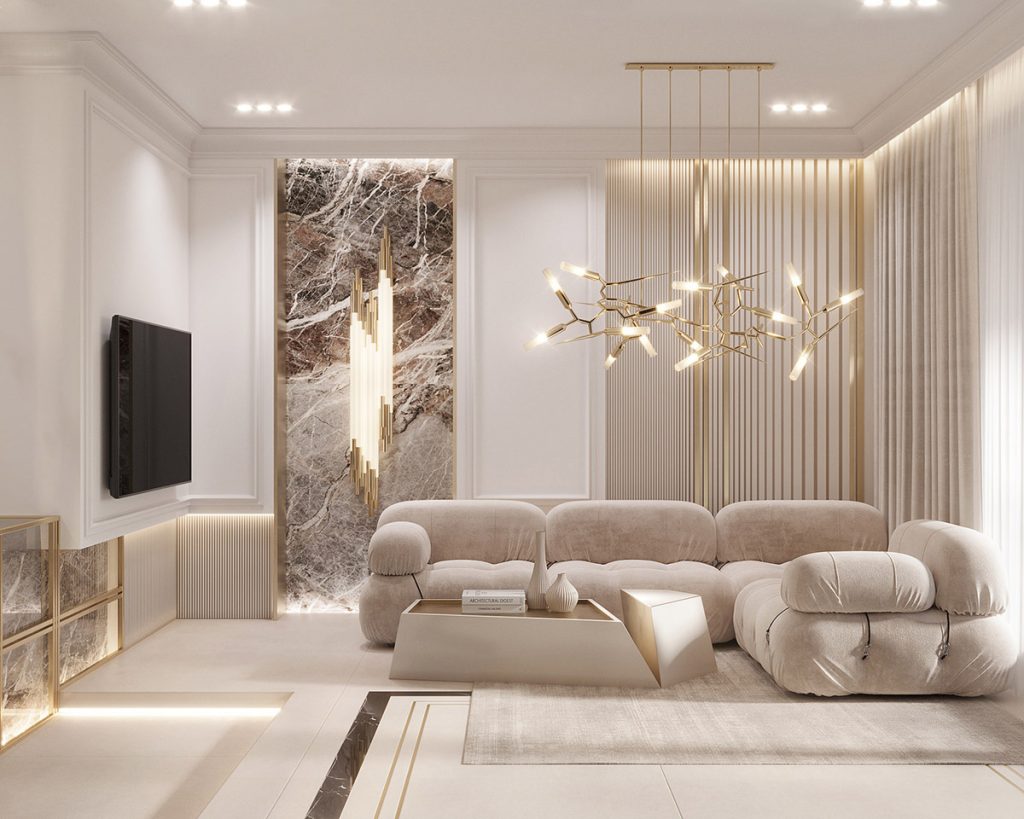 Elegant luxury interior